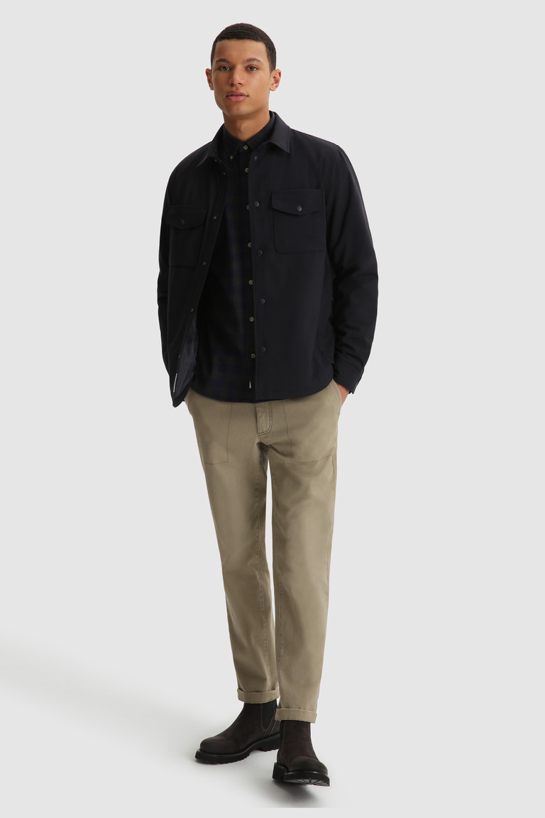 Grey Woolrich Traditional Cotton Flannel Men's Shirts | 3857961-IB