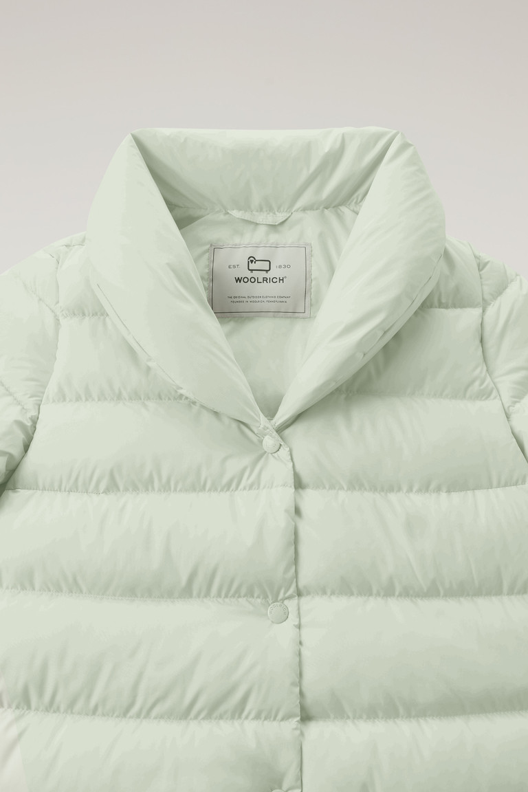 Olive Woolrich Quilted Ellis Microfiber Women's Coats | 2361897-TZ