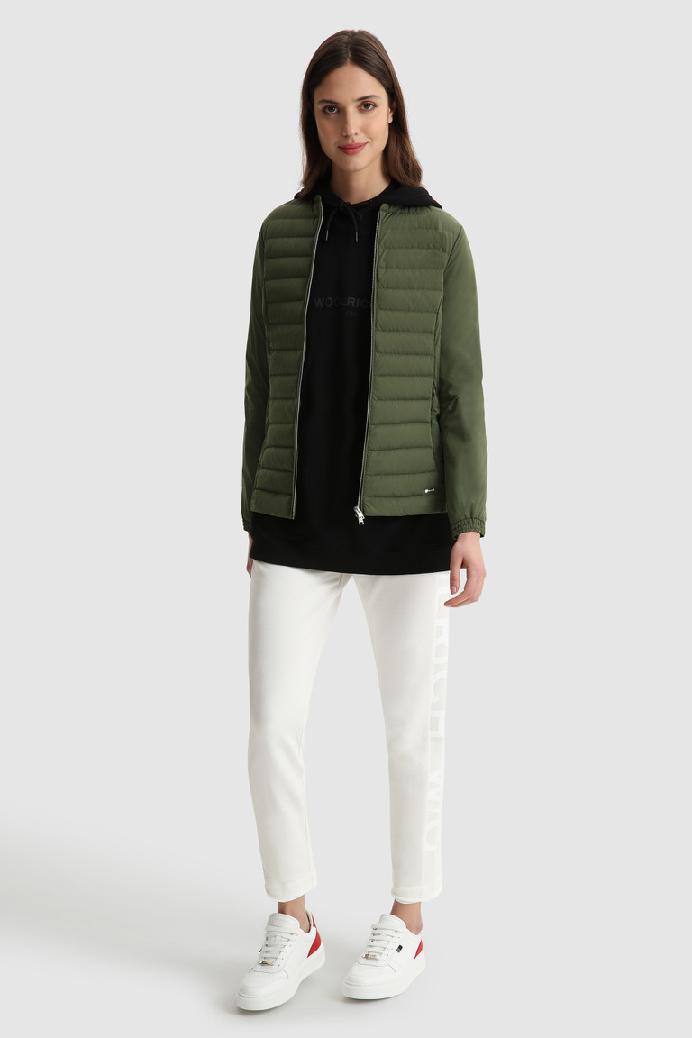 Olive Woolrich Violet Quilted Women's Down Jackets | 0234518-WA