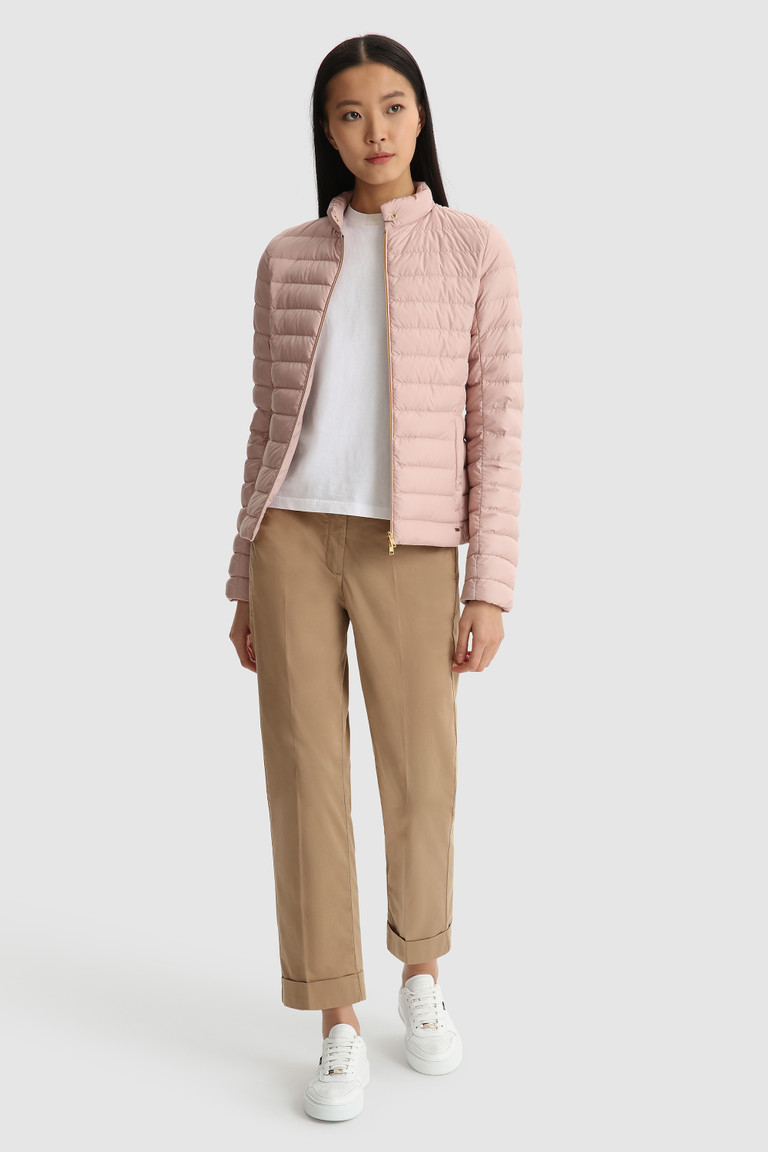 Rose Woolrich Hibiscus Women's Down Jackets | 2814637-VZ