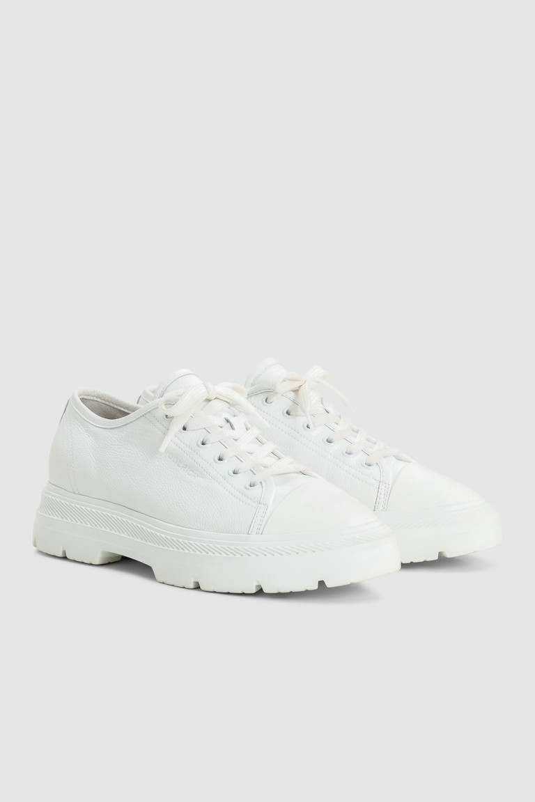 White Woolrich Military Women's Sneakers | 4831970-NO